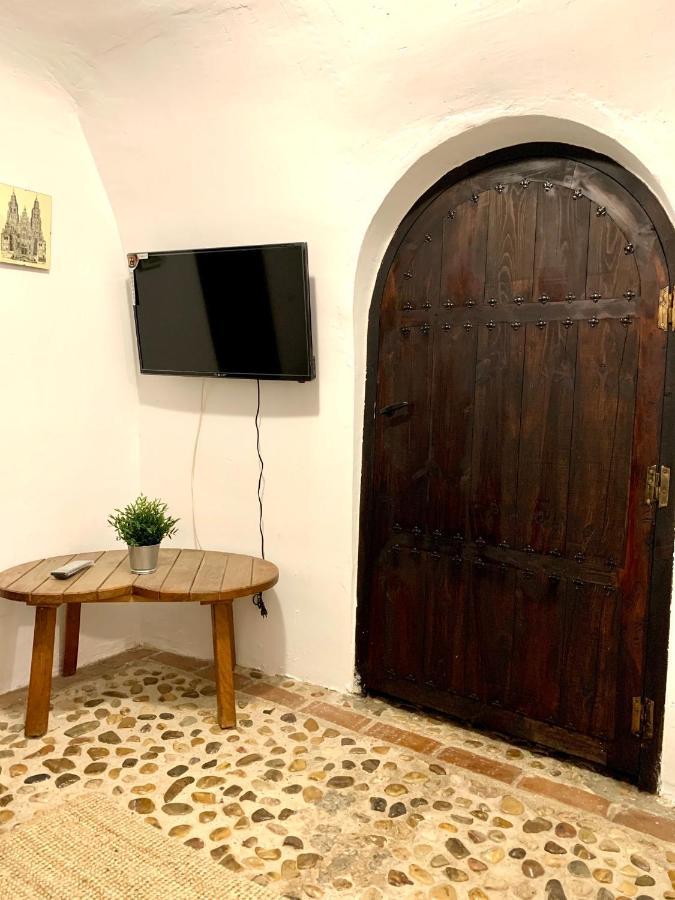 Casa Cueva Castillo Perales de Tajuna Extérieur photo